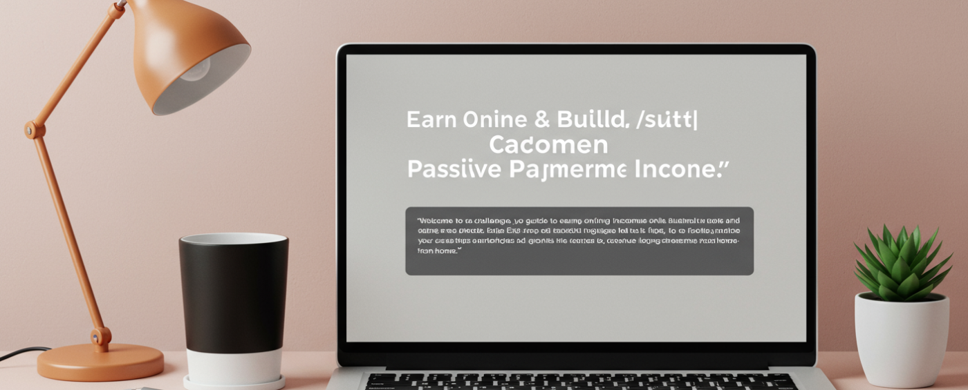 Earn Online & Build Lasting Passive Income